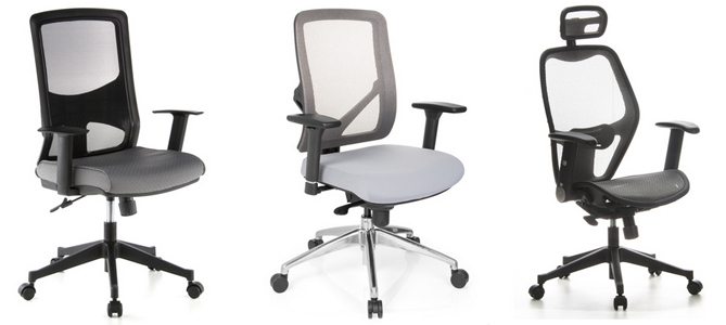 Dimensiones de sillas ergonómicas para talla hasta 1,90