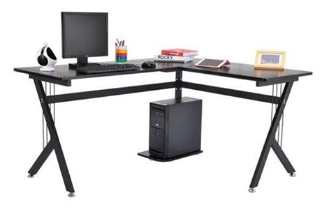 Amueblar oficina con mesa en forma de L modelo ALASKA